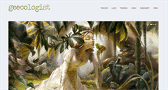 Desktop Screenshot of geecologist.org